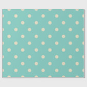 Polka-Punktmuster Geschenkpapier (Flach)