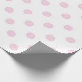 Polka-Punktmuster Geschenkpapier (Ecke)