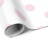 Polka-Punktmuster Geschenkpapier (Rolleneckpunkt)