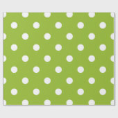 Polka-Punktmuster Geschenkpapier (Flach)