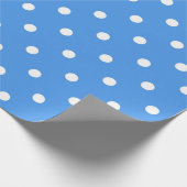 Polka-Punktmuster Geschenkpapier (Ecke)