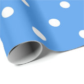 Polka-Punktmuster Geschenkpapier (Rolleneckpunkt)