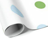 Polka-Punktmuster Geschenkpapier (Rolleneckpunkt)