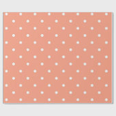 Polka-Punktmuster Geschenkpapier (Flach)