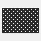 Polka-Punktmuster Geschenkpapier Set (Vorderseite)