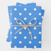 Polka-Punktmuster Geschenkpapier Set (Beispiel)