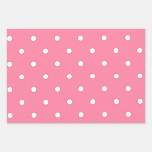 Polka-Punktmuster Geschenkpapier Set