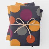 Polka-Punktmuster Geschenkpapier Set (Beispiel)