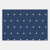 Polka-Punktmuster Geschenkpapier Set (Vorderseite 3)