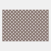 Polka-Punktmuster Geschenkpapier Set (Vorderseite 3)
