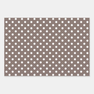 Polka-Punktmuster Geschenkpapier Set