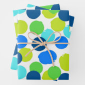 Polka-Punktmuster Geschenkpapier Set (Beispiel)