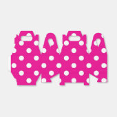 Polka-Punktmuster Geschenkschachtel (Ungefaltet)