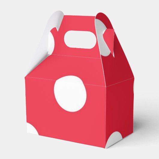 Polka-Punktmuster Geschenkschachtel (Vorderseite)