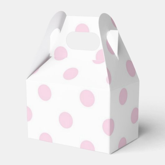 Polka-Punktmuster Geschenkschachtel (Vorderseite)