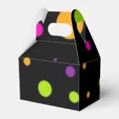 Polka-Punktmuster Geschenkschachtel (Rückseite)