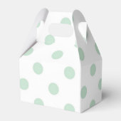 Polka-Punktmuster Geschenkschachtel (Rückseite)
