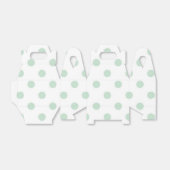 Polka-Punktmuster Geschenkschachtel (Ungefaltet)