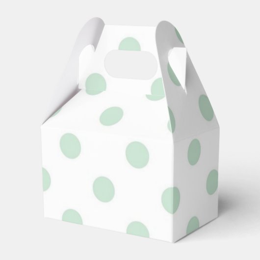 Polka-Punktmuster Geschenkschachtel (Vorderseite)