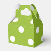 Polka-Punktmuster Geschenkschachtel (Rückseite)