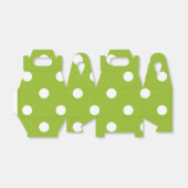 Polka-Punktmuster Geschenkschachtel (Ungefaltet)