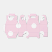 Polka-Punktmuster Geschenkschachtel (Ungefaltet)