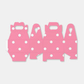 Polka-Punktmuster Geschenkschachtel (Ungefaltet)
