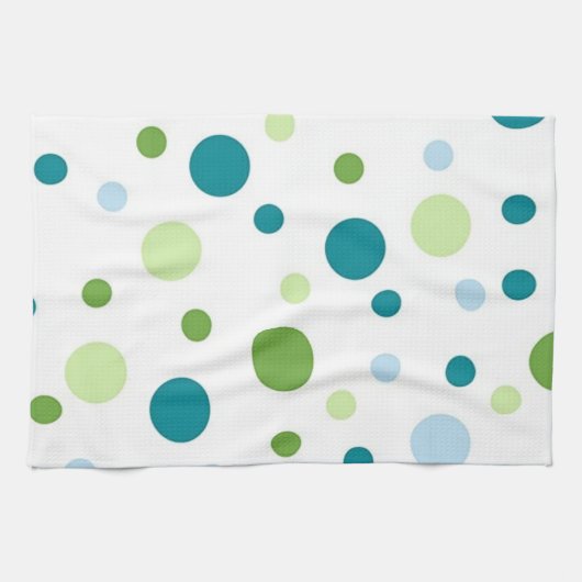 Polka-Punktmuster Geschirrtuch (Horizontal)