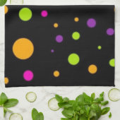 Polka-Punktmuster Geschirrtuch (Gefaltet)