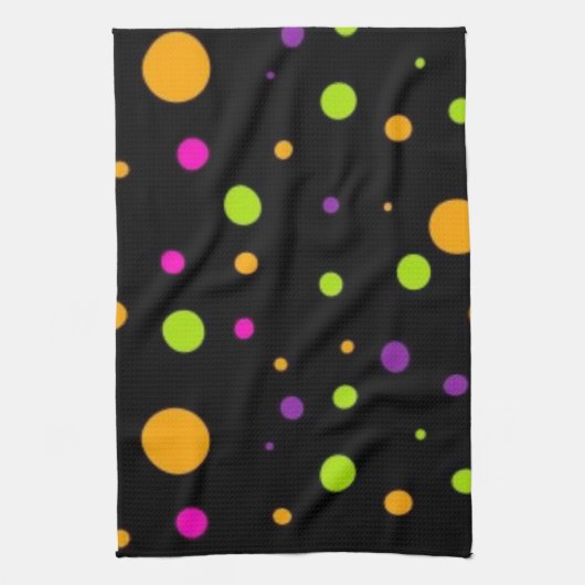 Polka-Punktmuster Geschirrtuch (Vertikal)