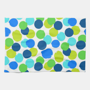 Polka-Punktmuster Geschirrtuch
