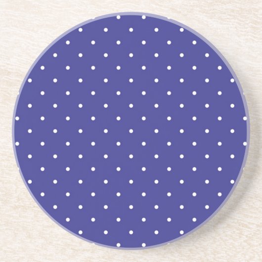 Polka-Punktmuster Getränkeuntersetzer (Vorne)