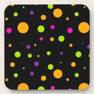 Polka-Punktmuster Getränkeuntersetzer