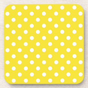 Polka-Punktmuster Getränkeuntersetzer
