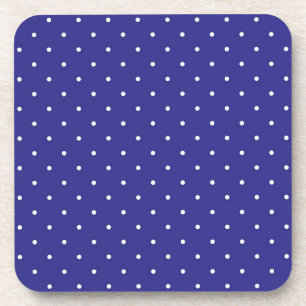 Polka-Punktmuster Getränkeuntersetzer