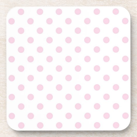 Polka-Punktmuster Getränkeuntersetzer (Vorderseite)