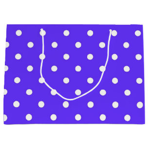 Polka-Punktmuster Große Geschenktüte