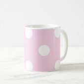 Polka-Punktmuster Kaffeetasse (VorderseiteRechts)