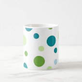 Polka-Punktmuster Kaffeetasse (Mittel)