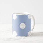 Polka-Punktmuster Kaffeetasse (VorderseiteRechts)