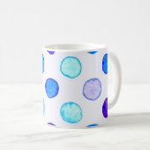 Polka-Punktmuster Kaffeetasse (VorderseiteRechts)