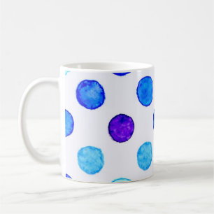 Polka-Punktmuster Kaffeetasse