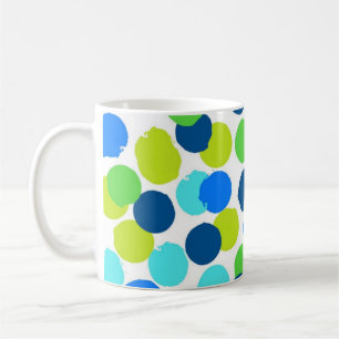 Polka-Punktmuster Kaffeetasse