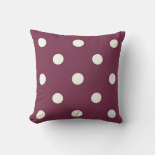 Polka-Punktmuster Kissen