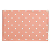 Polka-Punktmuster Kissenbezug (Rückseite)