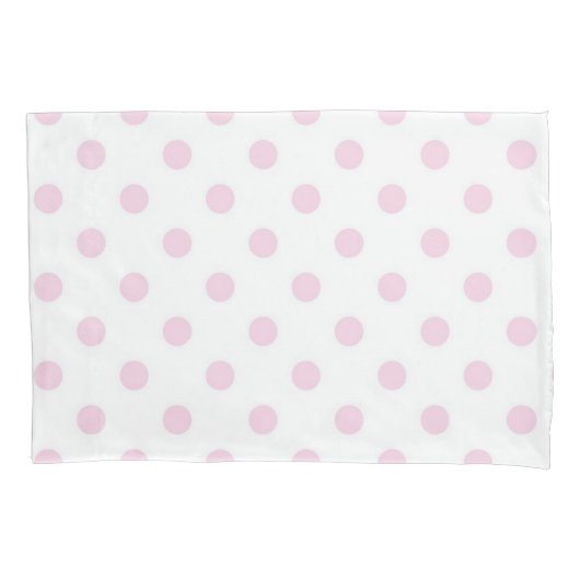 Polka-Punktmuster Kissenbezug (Vorderseite)