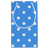 Polka-Punktmuster Kleine Geschenktüte (Rückseite)
