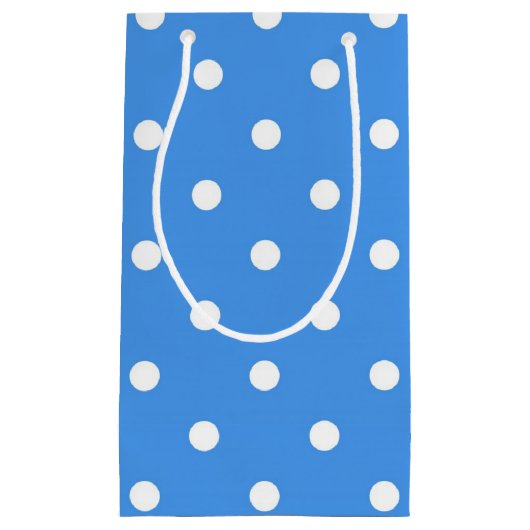 Polka-Punktmuster Kleine Geschenktüte (Vorderseite)