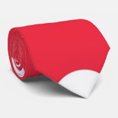 Polka-Punktmuster Krawatte (Gerollt)