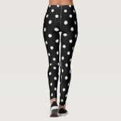 Polka-Punktmuster Leggings (Rückseite)